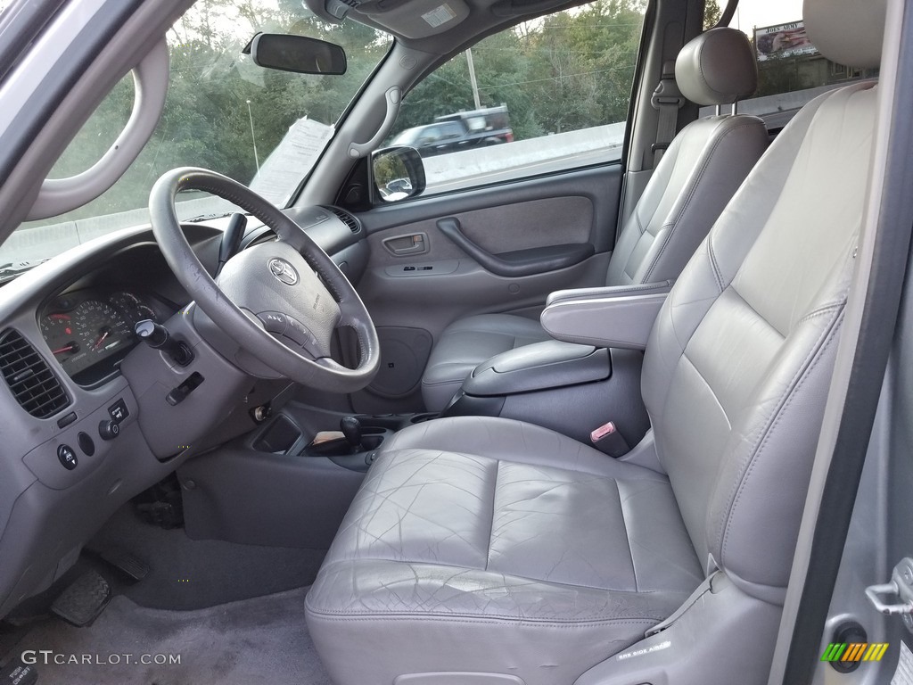 2003 Sequoia SR5 4WD - Silver Sky Metallic / Oak photo #8