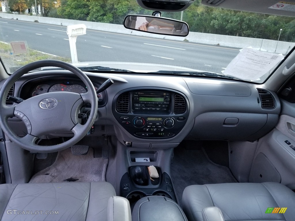 2003 Sequoia SR5 4WD - Silver Sky Metallic / Oak photo #10
