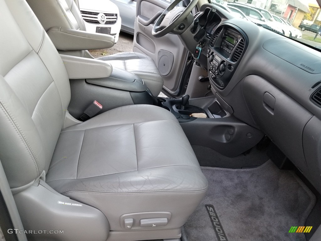 2003 Sequoia SR5 4WD - Silver Sky Metallic / Oak photo #16