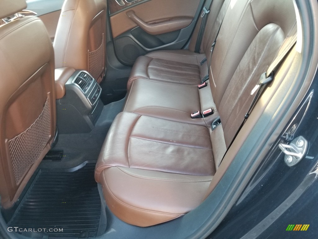 2012 A6 2.0T Sedan - Moonlight Blue Metallic / Nougat Brown photo #18