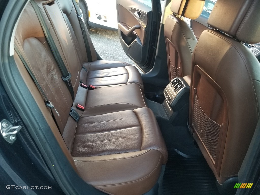 2012 A6 2.0T Sedan - Moonlight Blue Metallic / Nougat Brown photo #19