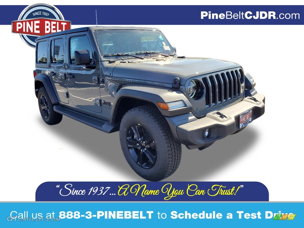 2021 Wrangler Unlimited Sport 4x4 - Sting-Gray / Black photo #1