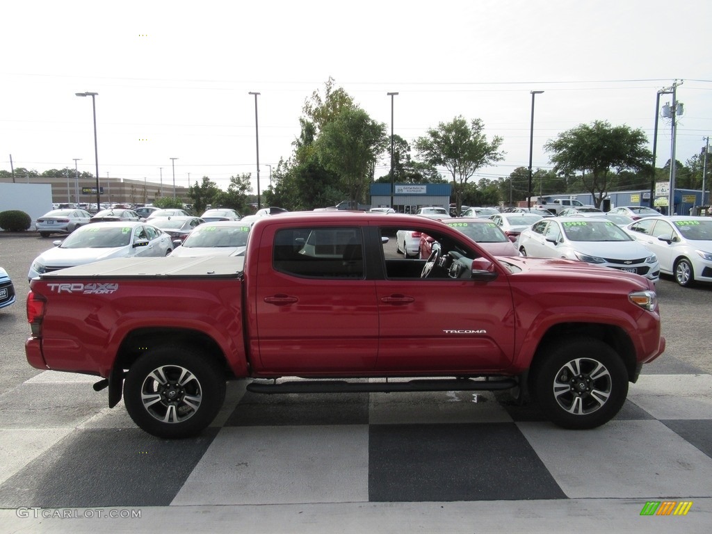 2019 Tacoma TRD Sport Double Cab 4x4 - Barcelona Red Metallic / TRD Graphite photo #3