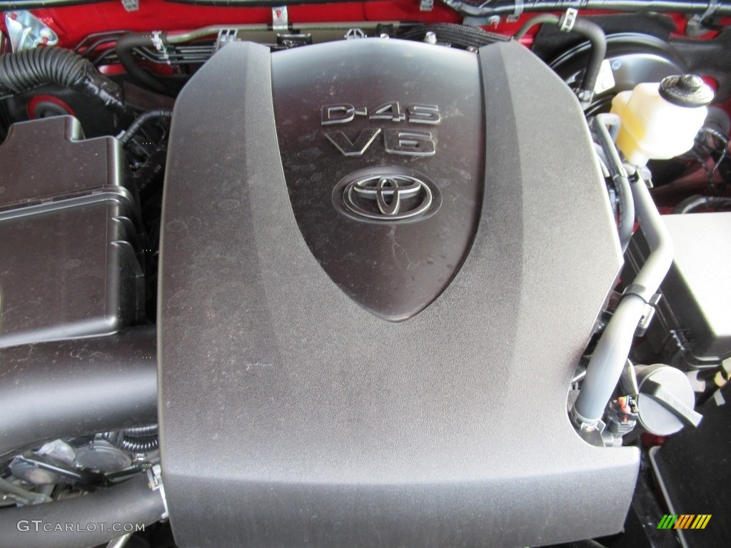 2019 Tacoma TRD Sport Double Cab 4x4 - Barcelona Red Metallic / TRD Graphite photo #6