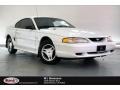 1998 Ultra White Ford Mustang V6 Coupe  photo #1