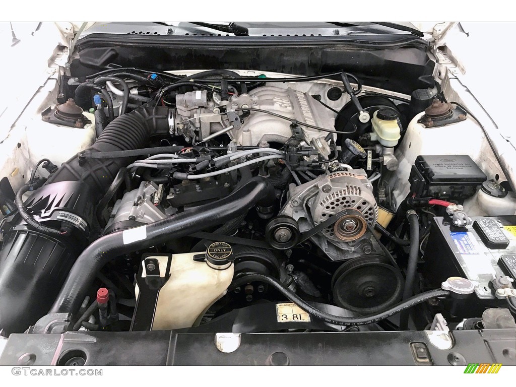 1998 Ford Mustang V6 Coupe 3.8 Liter OHV 12-Valve V6 Engine Photo #139828659
