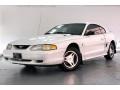 Ultra White 1998 Ford Mustang V6 Coupe Exterior