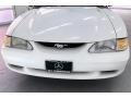 1998 Ultra White Ford Mustang V6 Coupe  photo #28