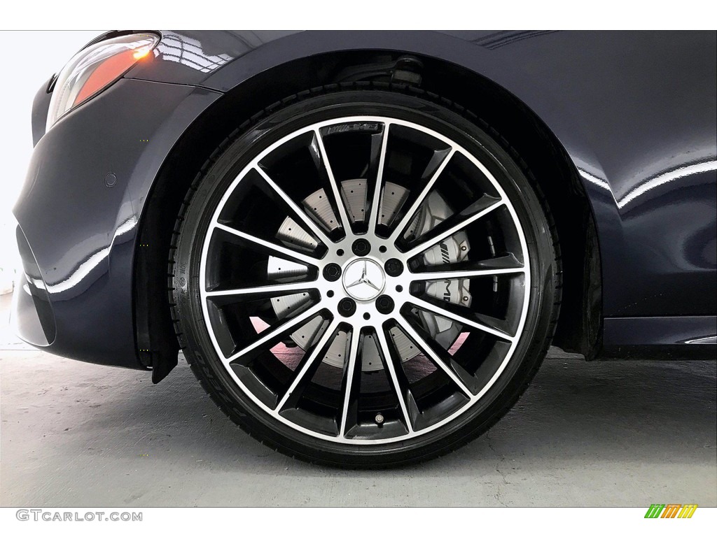 2018 E 43 AMG 4Matic Sedan - Lunar Blue Metallic / Nut Brown/Black photo #8