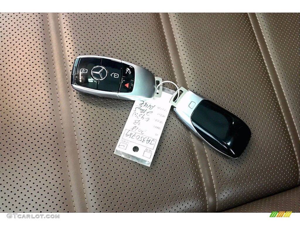 2018 E 43 AMG 4Matic Sedan - Lunar Blue Metallic / Nut Brown/Black photo #11