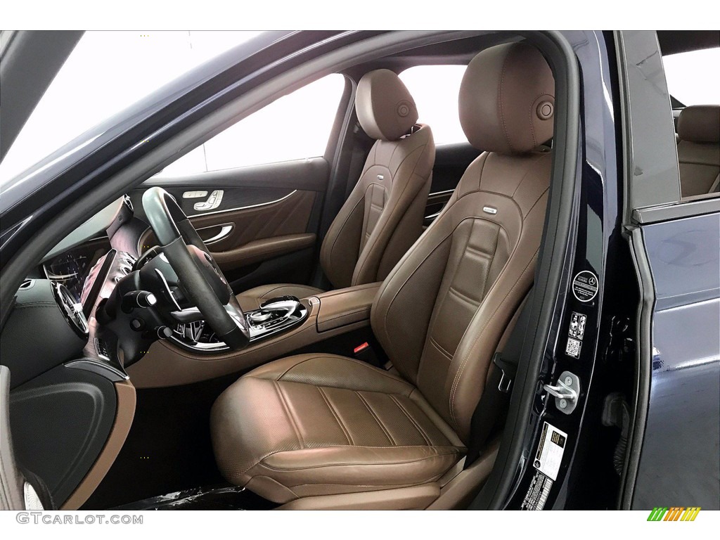 2018 E 43 AMG 4Matic Sedan - Lunar Blue Metallic / Nut Brown/Black photo #18
