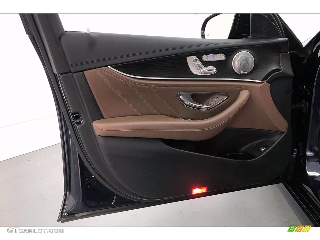 2018 E 43 AMG 4Matic Sedan - Lunar Blue Metallic / Nut Brown/Black photo #26