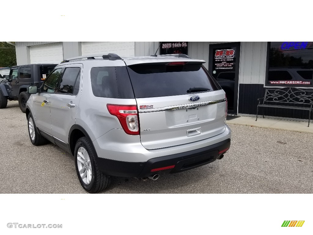 2015 Explorer XLT 4WD - Ingot Silver / Charcoal Black photo #4
