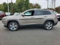 Light Brownstone Pearl 2021 Jeep Cherokee Limited 4x4 Exterior