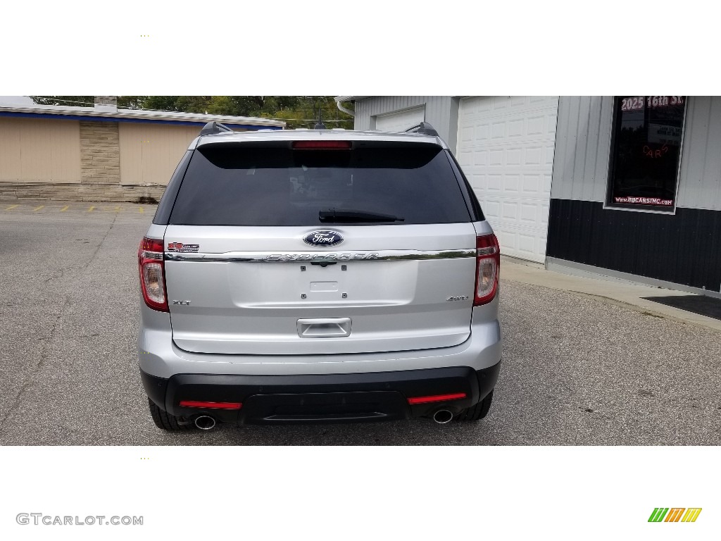 2015 Explorer XLT 4WD - Ingot Silver / Charcoal Black photo #5