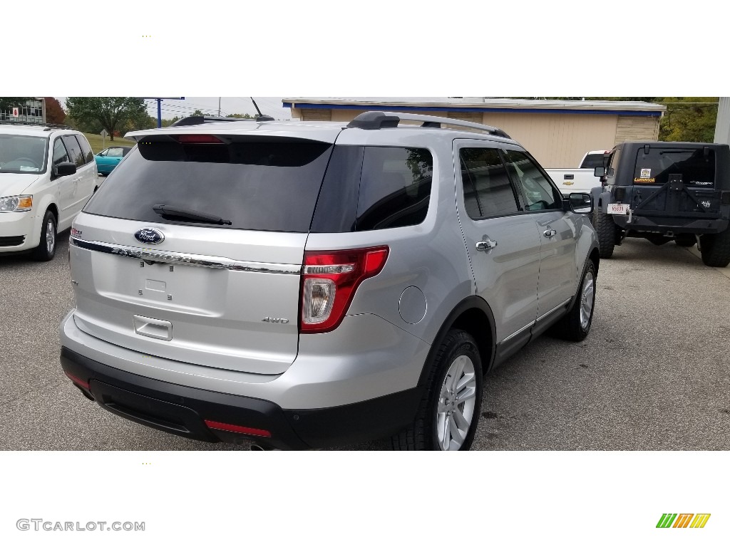 2015 Explorer XLT 4WD - Ingot Silver / Charcoal Black photo #6