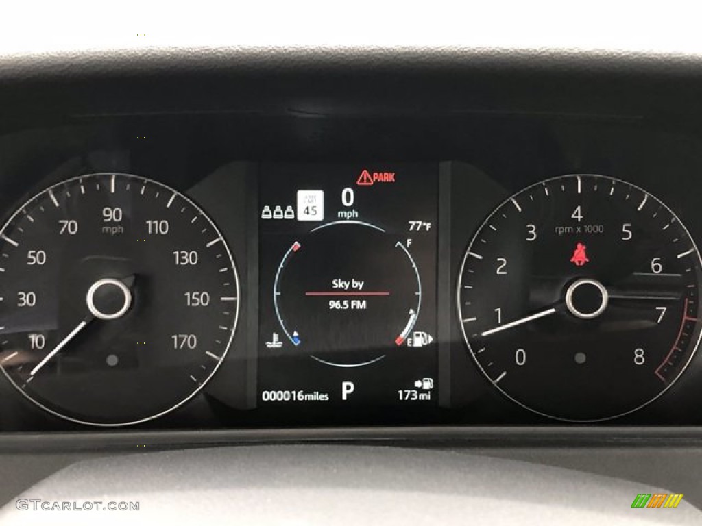 2020 Land Rover Range Rover Velar S Gauges Photo #139830815