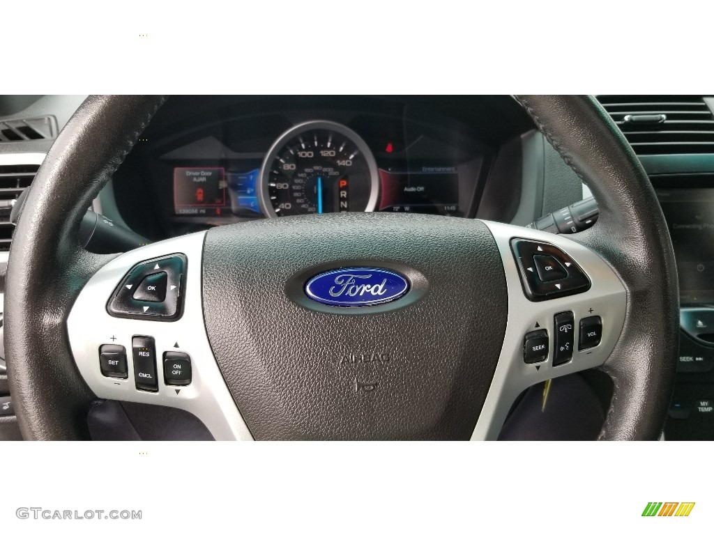 2015 Explorer XLT 4WD - Ingot Silver / Charcoal Black photo #15