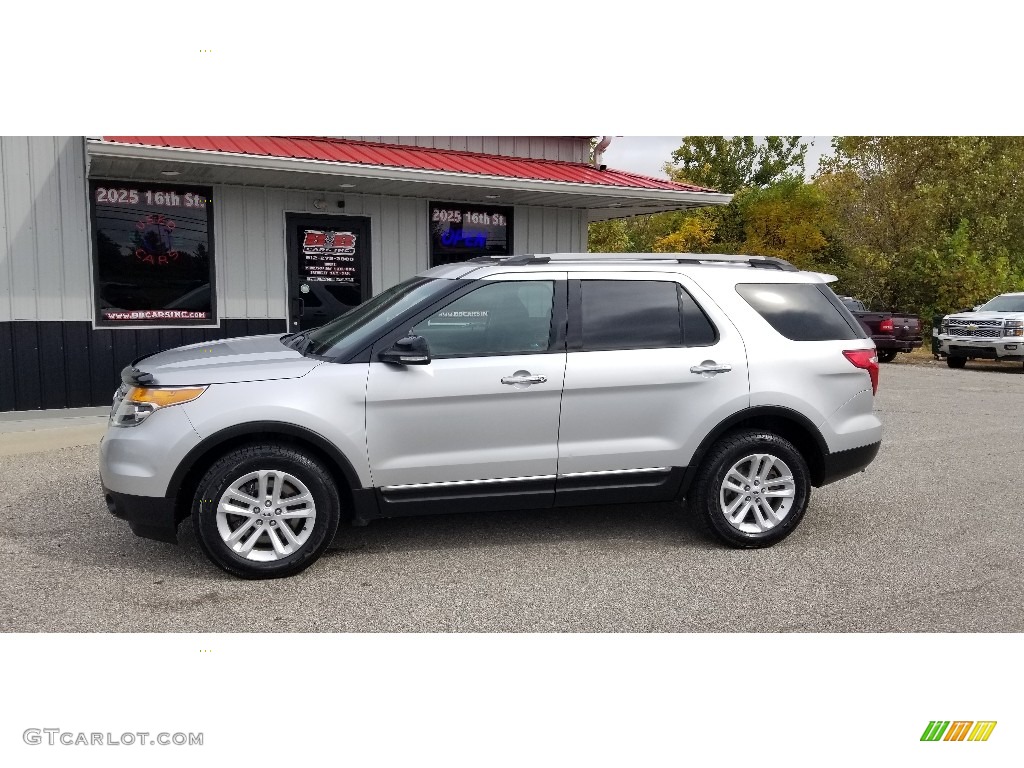 2015 Explorer XLT 4WD - Ingot Silver / Charcoal Black photo #33