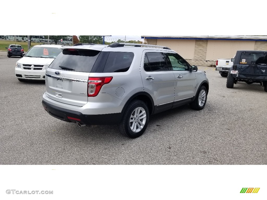 2015 Explorer XLT 4WD - Ingot Silver / Charcoal Black photo #34