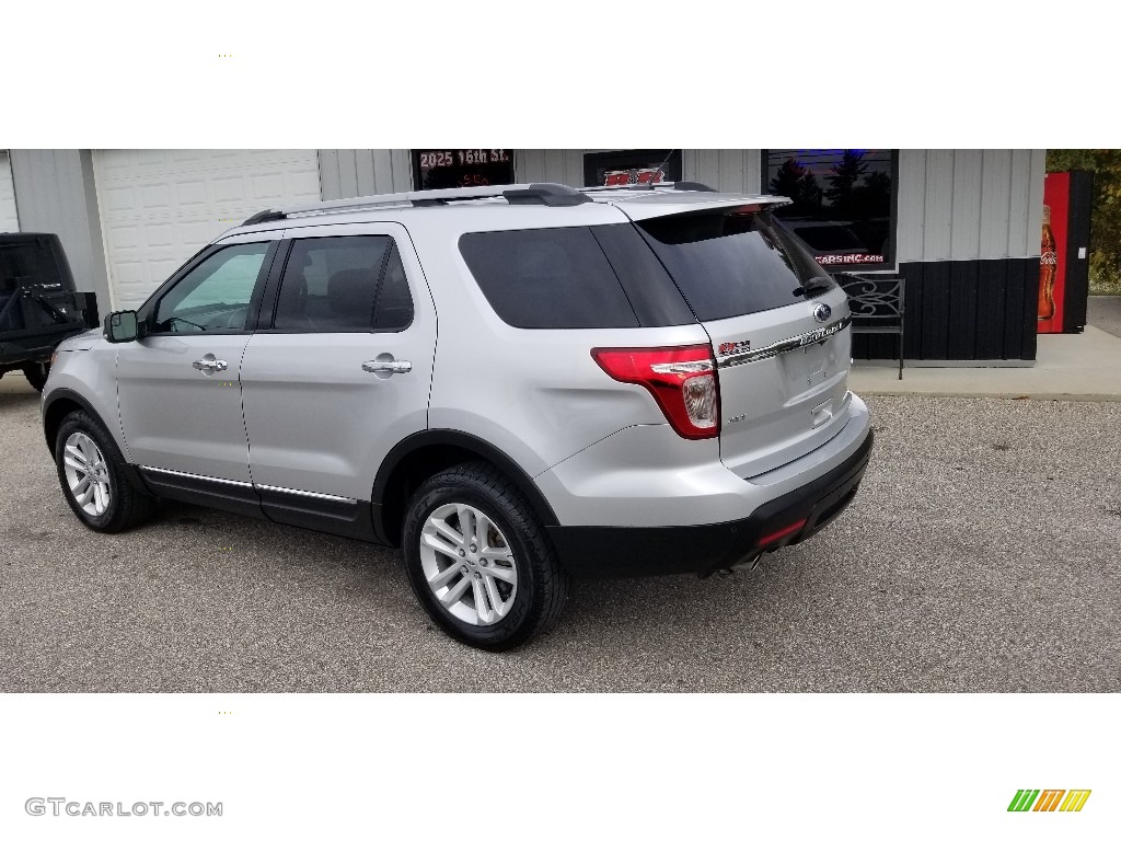 2015 Explorer XLT 4WD - Ingot Silver / Charcoal Black photo #35
