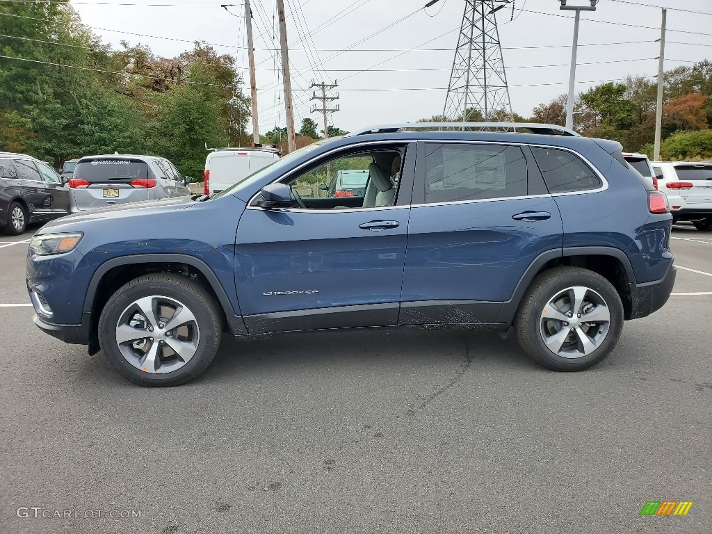 Slate Blue Pearl 2021 Jeep Cherokee Limited 4x4 Exterior Photo #139831329