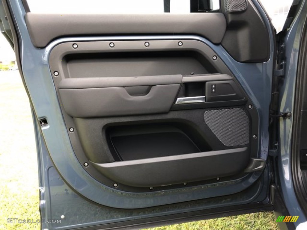 2020 Land Rover Defender 110 S Ebony Door Panel Photo #139831608