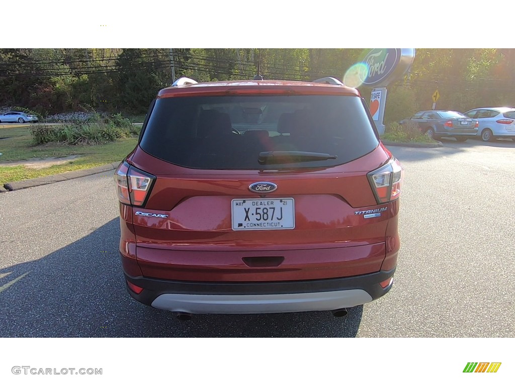 2017 Escape Titanium 4WD - Ruby Red / Medium Light Stone photo #6