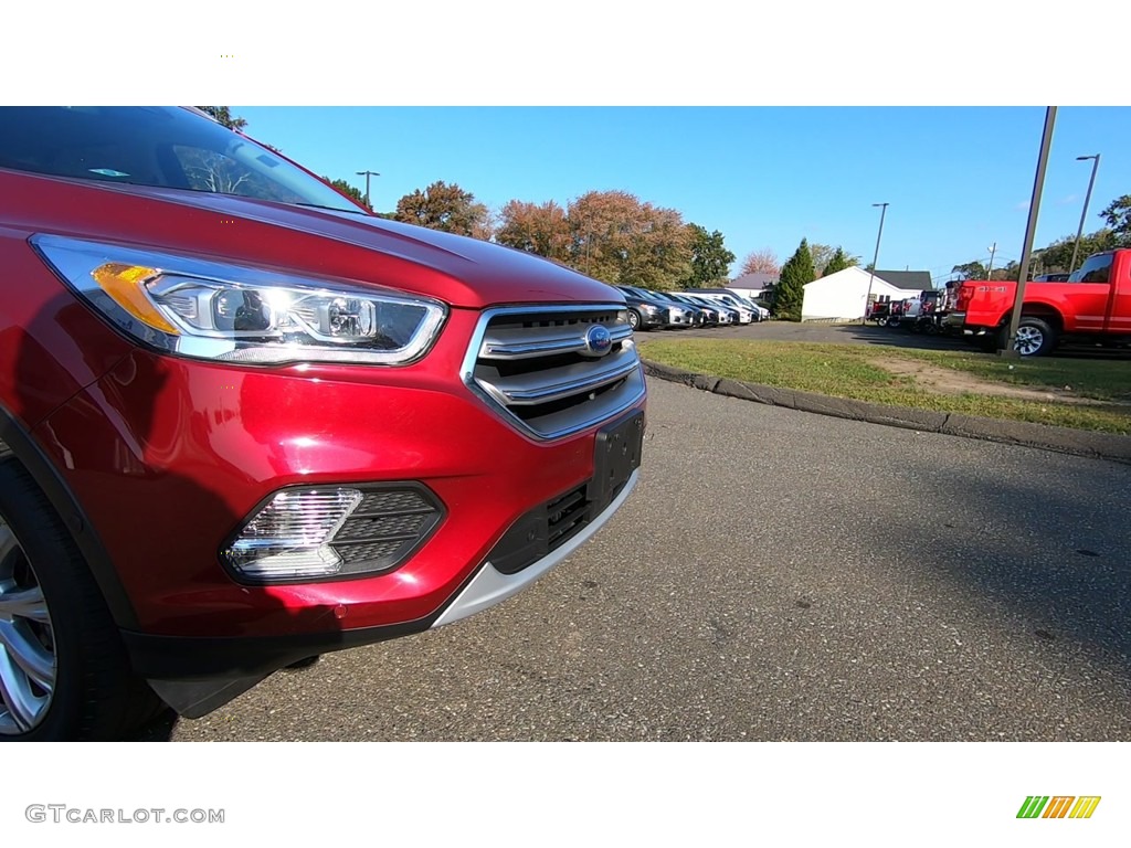 2017 Escape Titanium 4WD - Ruby Red / Medium Light Stone photo #27