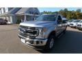 Iconic Silver - F250 Super Duty XLT Crew Cab 4x4 Photo No. 3