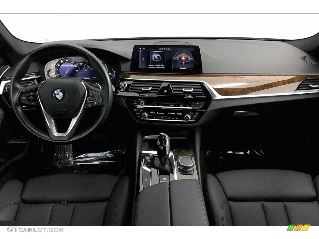 2017 5 Series 530i Sedan - Glacier Silver Metallic / Black photo #15