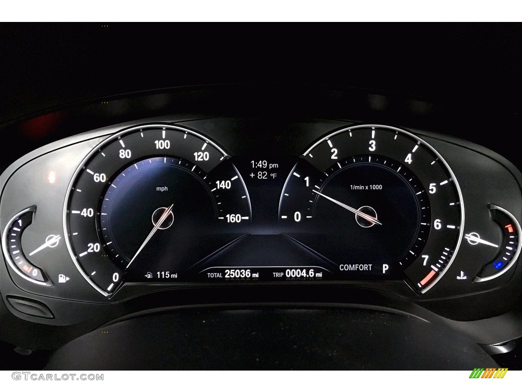 2017 5 Series 530i Sedan - Glacier Silver Metallic / Black photo #20
