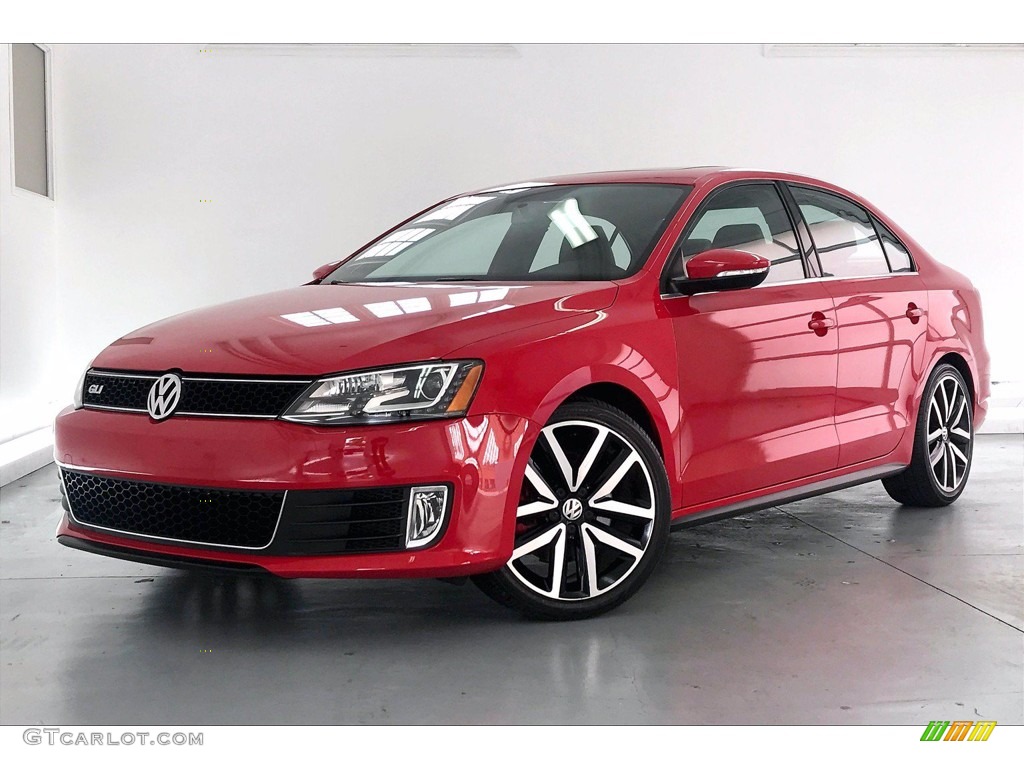Tornado Red 2014 Volkswagen Jetta GLI Autobahn Exterior Photo #139833465