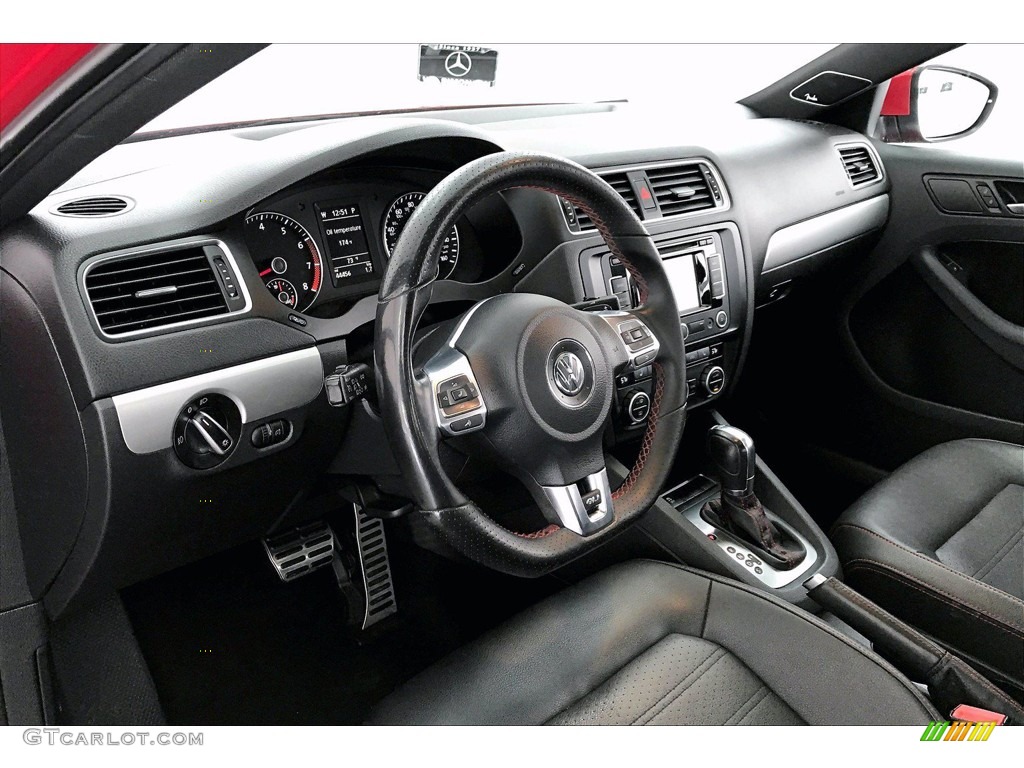 Titan Black Interior 2014 Volkswagen Jetta GLI Autobahn Photo #139833498