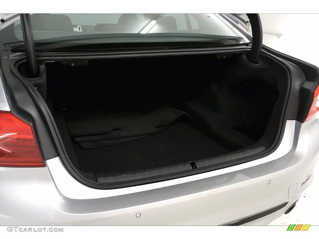2017 5 Series 530i Sedan - Glacier Silver Metallic / Black photo #32