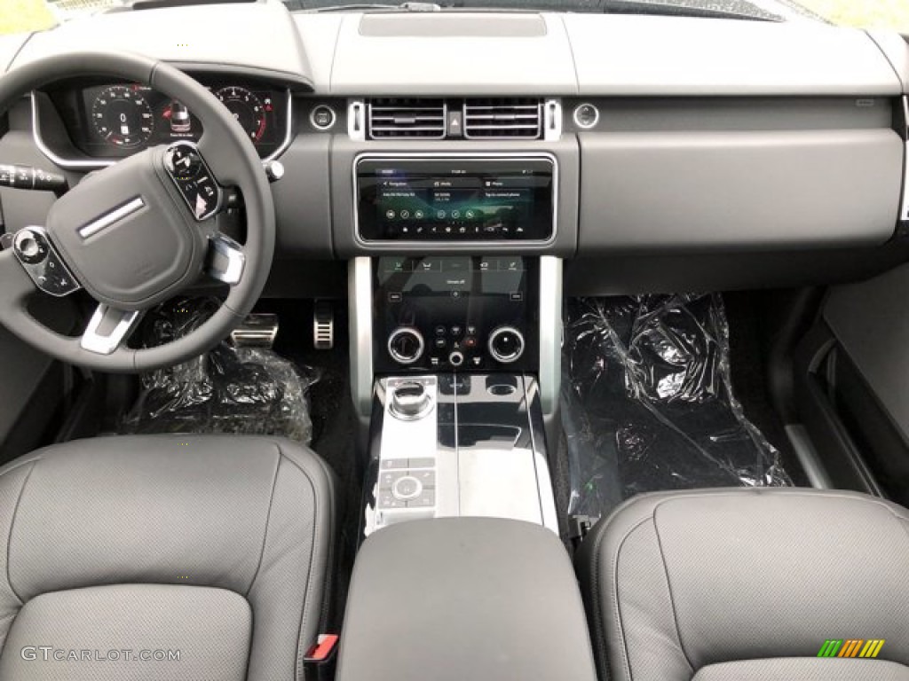 2021 Land Rover Range Rover Westminster Ebony Dashboard Photo #139833567