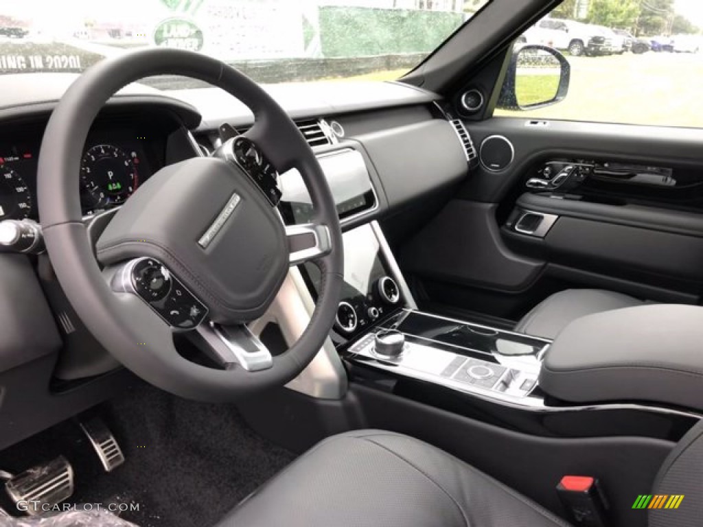 Ebony Interior 2021 Land Rover Range Rover Westminster Photo #139833708