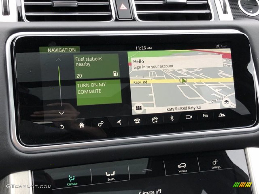 2021 Land Rover Range Rover Westminster Navigation Photo #139833789