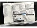 2021 BMW X3 sDrive30i Window Sticker