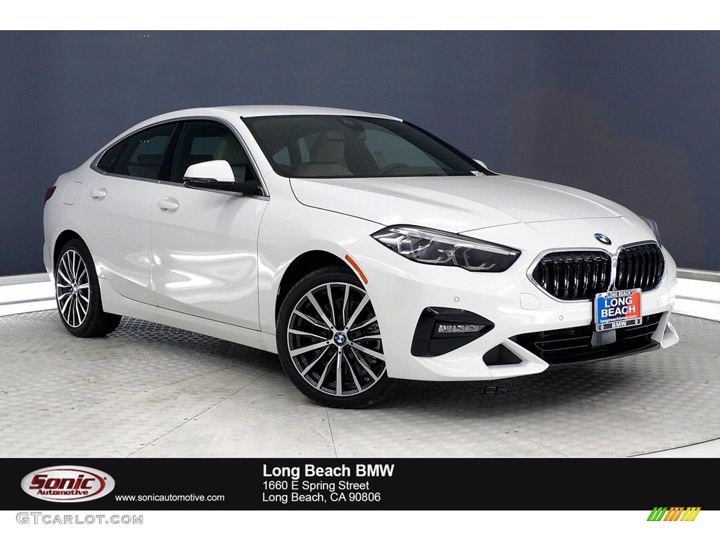 2021 2 Series 228i xDrive Grand Coupe - Alpine White / Oyster photo #1