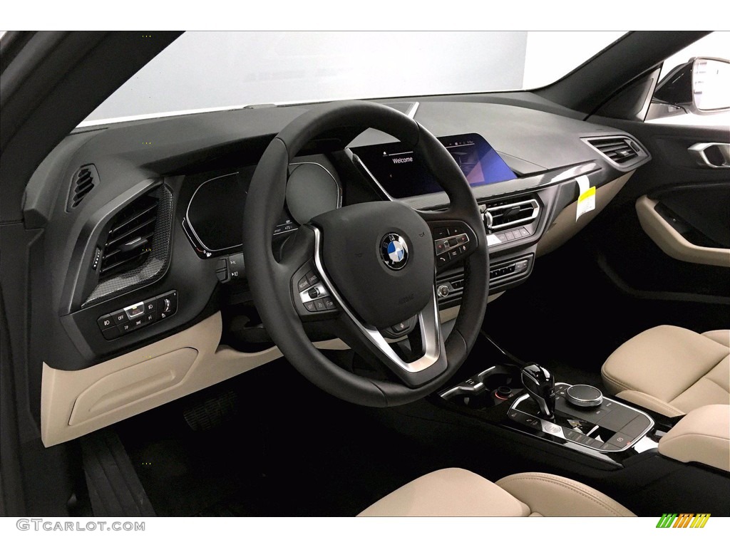2021 BMW 2 Series 228i xDrive Grand Coupe Oyster Dashboard Photo #139834564