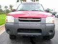 2002 Aztec Red Nissan Frontier XE Crew Cab  photo #3