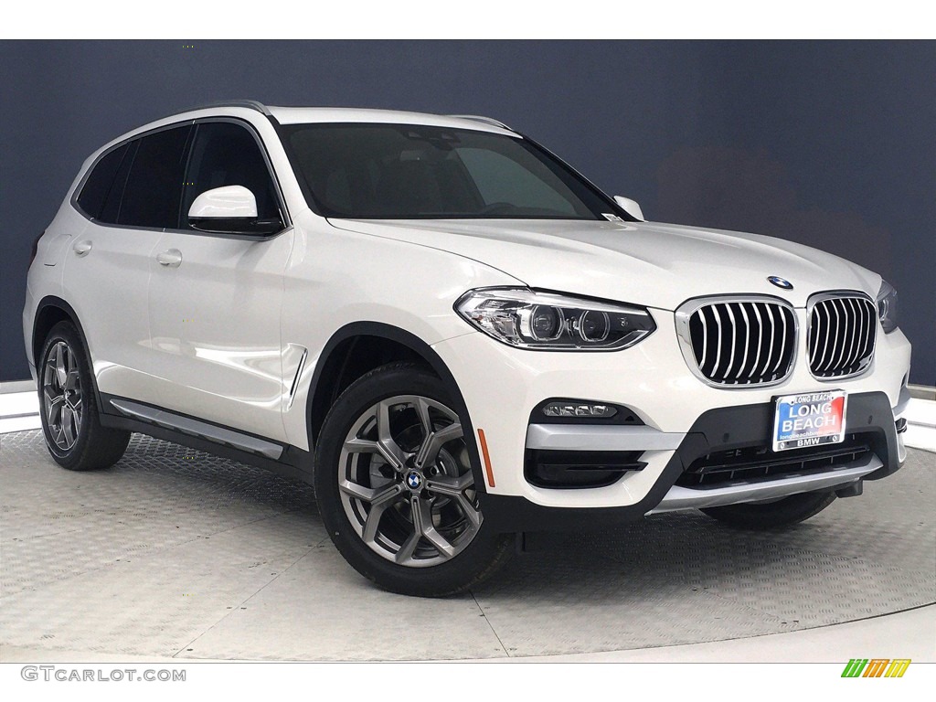 Alpine White 2021 BMW X3 sDrive30i Exterior Photo #139835652