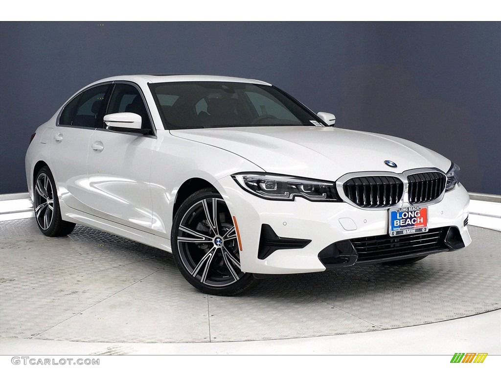 Alpine White 2021 BMW 3 Series 330i Sedan Exterior Photo #139835670