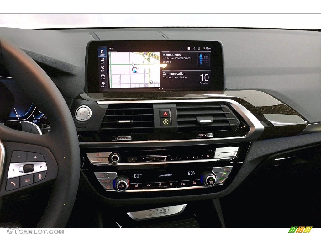 2021 X3 xDrive30e - Mineral White Metallic / Black photo #6