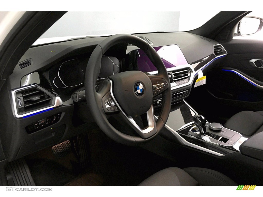 2021 3 Series 330i Sedan - Alpine White / Black photo #7