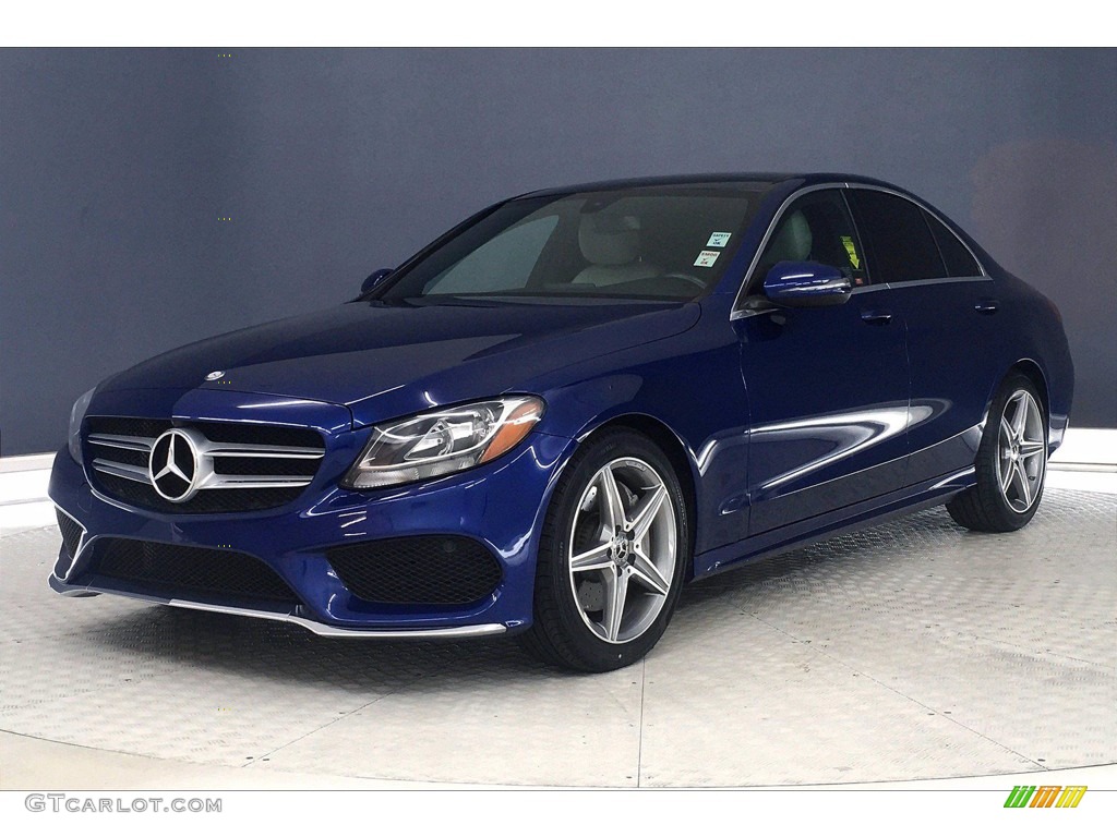 Brilliant Blue Metallic 2017 Mercedes-Benz C 300 Sedan Exterior Photo #139836963