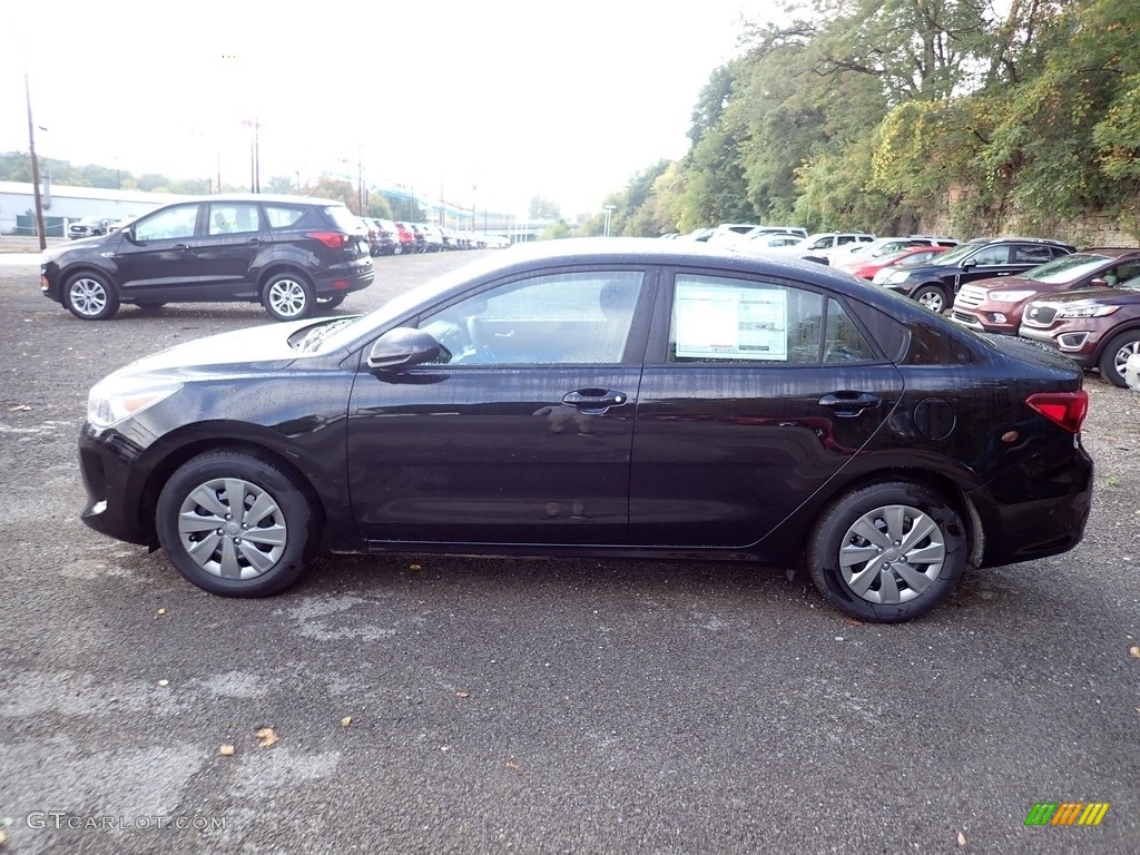 2020 Rio LX - Aurora Black / Black photo #6