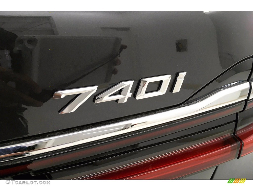 2021 7 Series 740i Sedan - Dark Graphite Metallic / Black photo #16