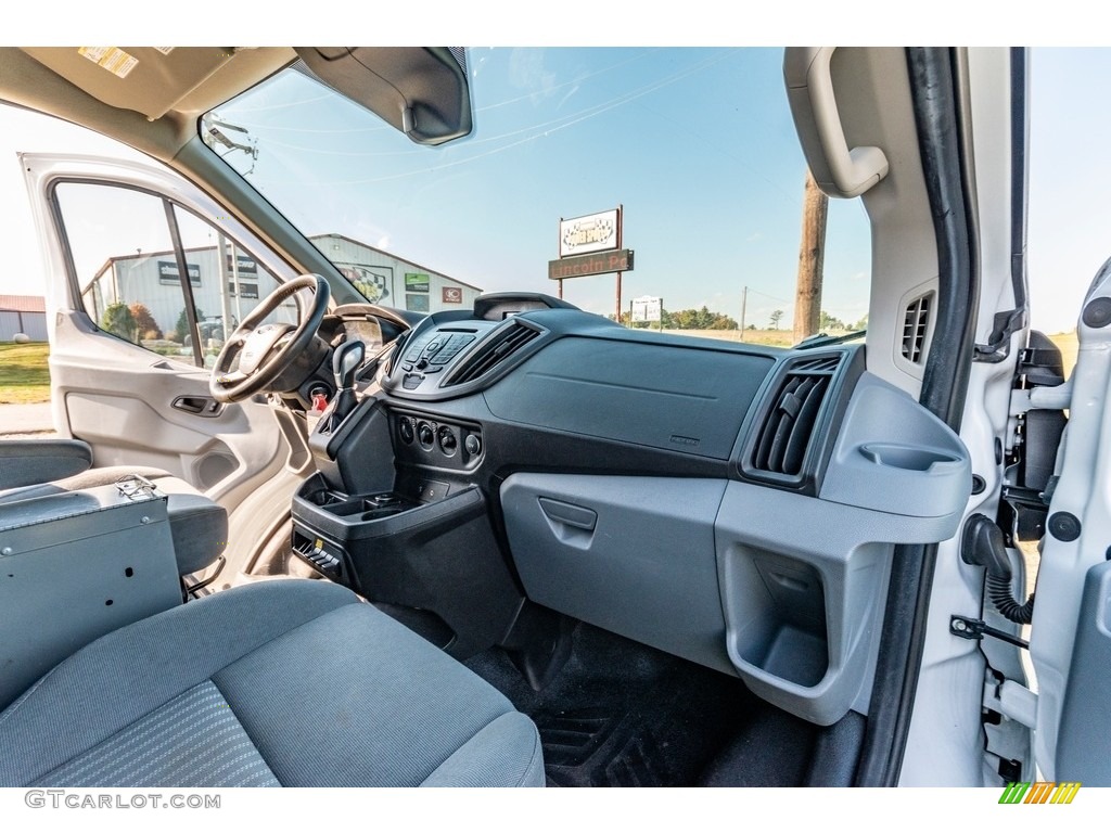 2016 Ford Transit 150 Van XL LR Regular Charcoal Black Dashboard Photo #139837530